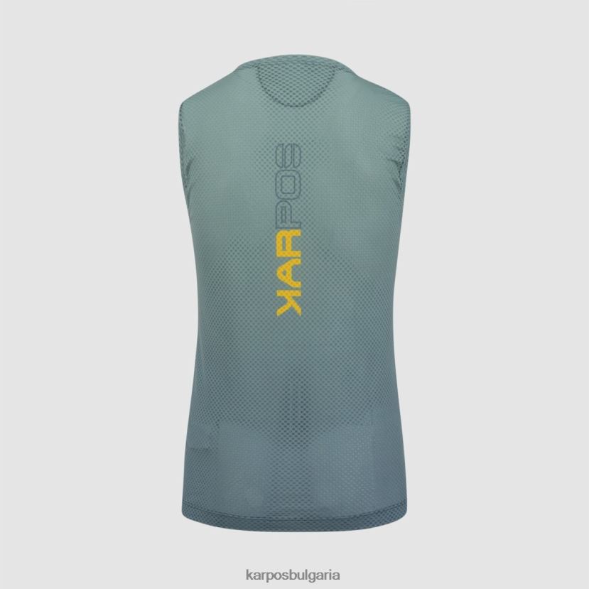 тениска| тъмен шисти/северен атлантик мъже Karpos Verve mesh без ръкави FZ08Z385