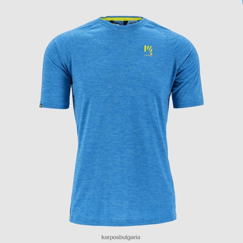 тениска| индигова овесарка мъже Karpos alta via polartec трико FZ08Z367