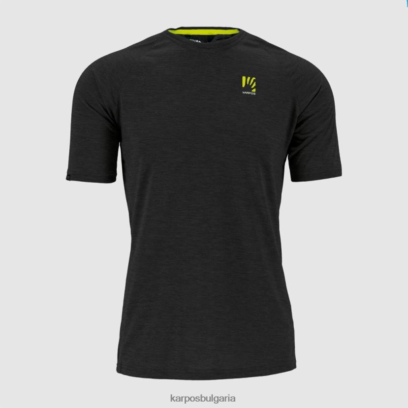 тениска| черен мъже Karpos alta via polartec трико FZ08Z368