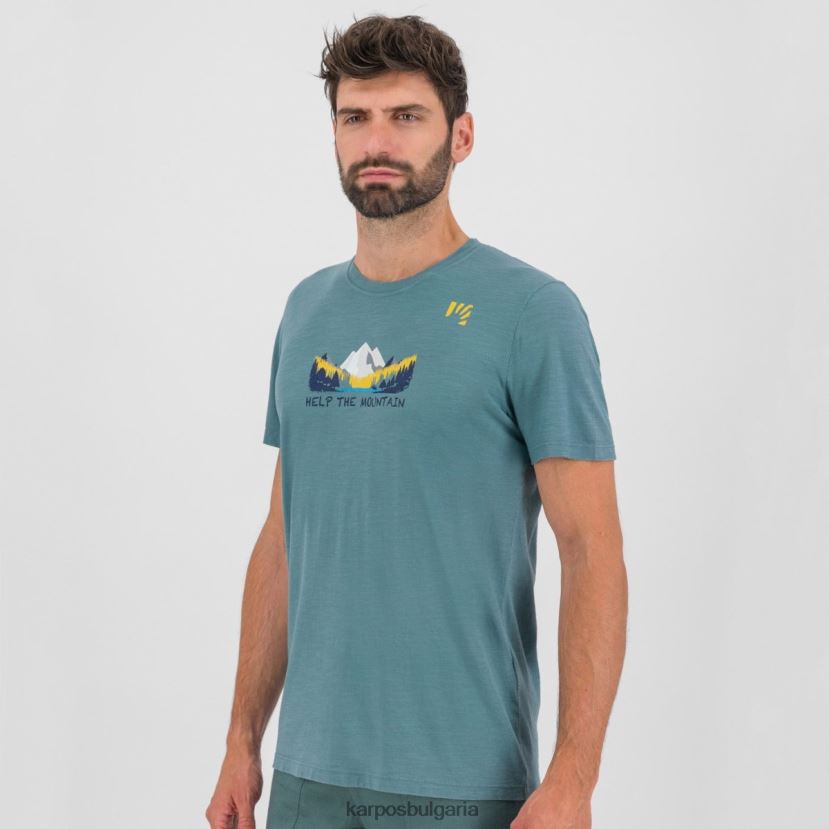 тениска| северен атлантик мъже Karpos тениска ambretta FZ08Z379