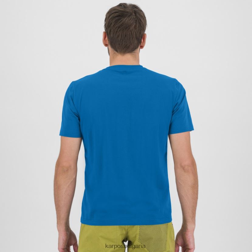 тениска| индигова овесарка мъже Karpos botton d'oro тениска FZ08Z421