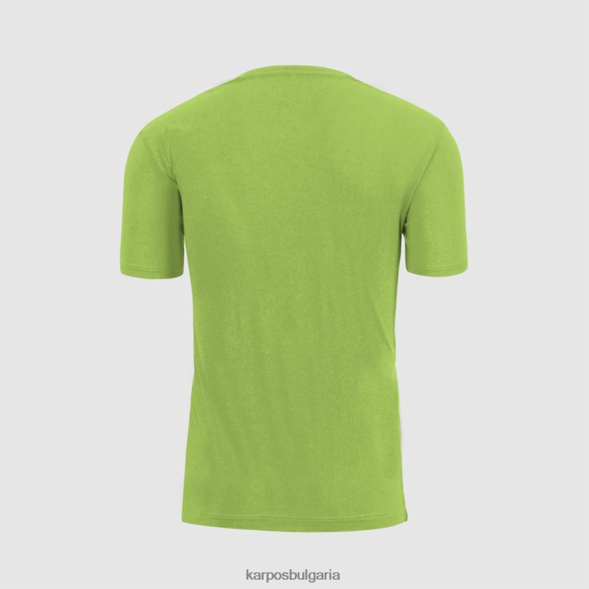 тениска| жасминово зелено мъже Karpos тениска easyfrizz FZ08Z352