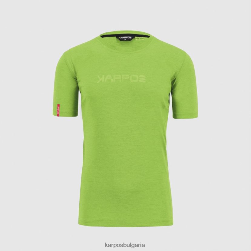 тениска| жасминово зелено мъже Karpos тениска k-performance FZ08Z348