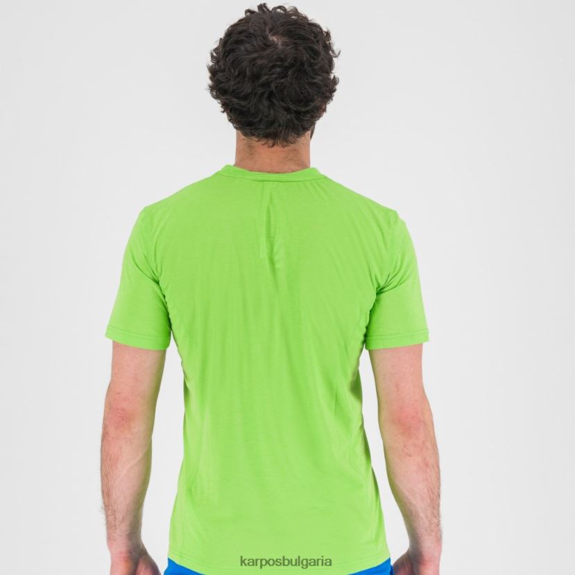 тениска| жасминово зелено мъже Karpos тениска k-performance FZ08Z348