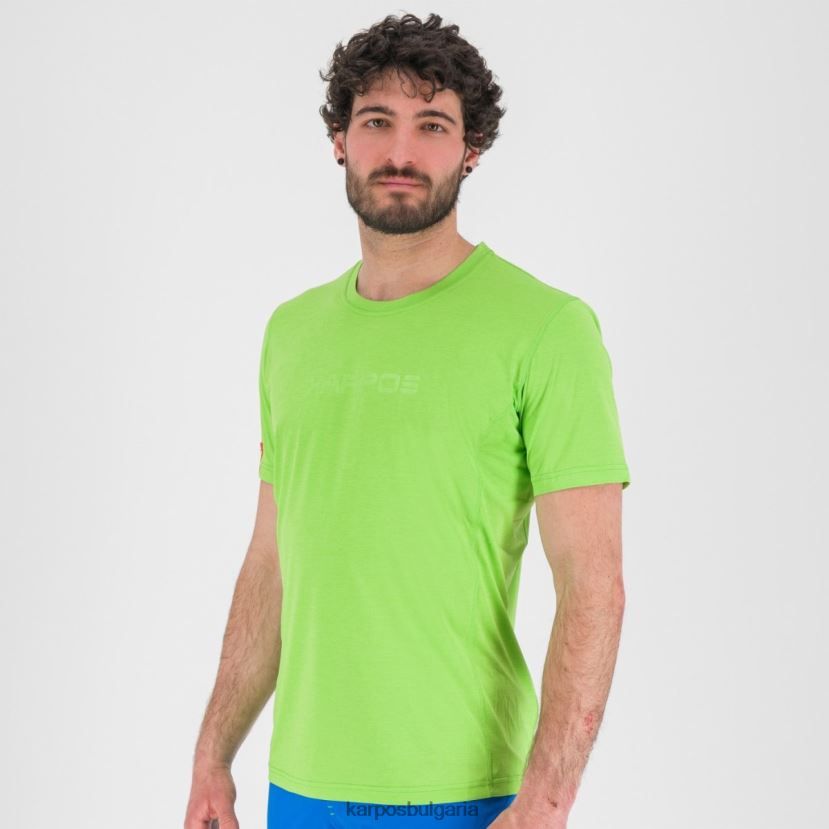 тениска| жасминово зелено мъже Karpos тениска k-performance FZ08Z348
