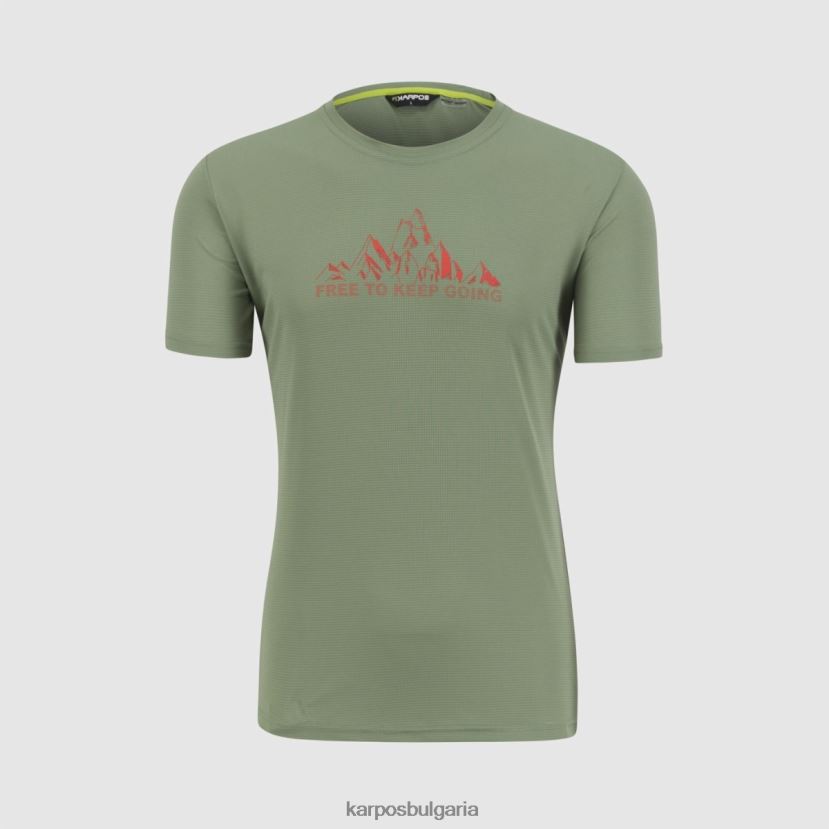 тениска| морски спрей мъже Karpos фланелка с щампа loma FZ08Z397