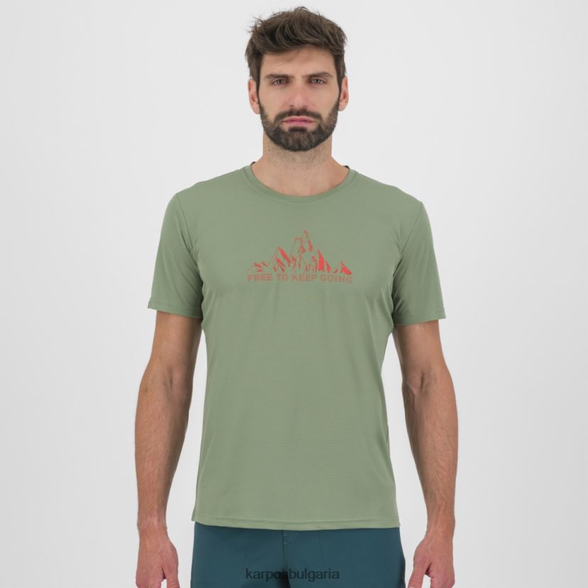 тениска| морски спрей мъже Karpos фланелка с щампа loma FZ08Z397