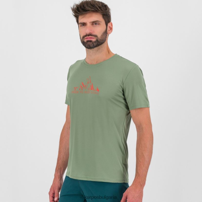 тениска| морски спрей мъже Karpos фланелка с щампа loma FZ08Z397