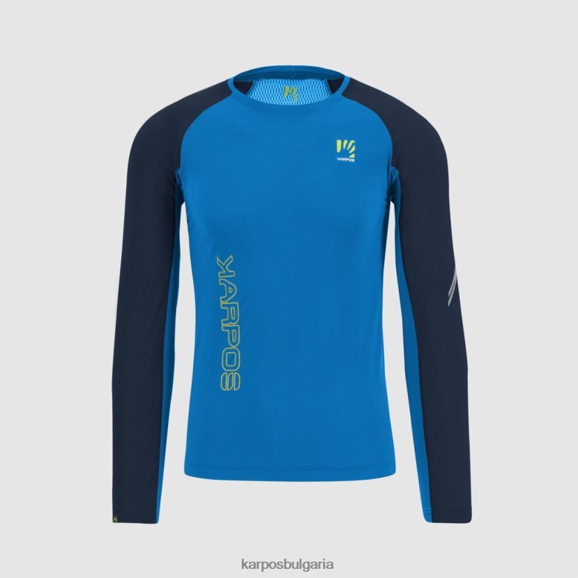 тениска| индиго б./космос мъже Karpos лаваредо трико ls FZ08Z328