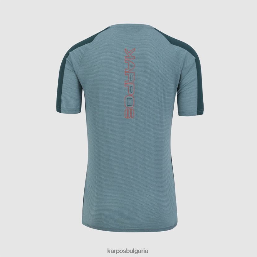 тениска| балсам/тъмно море мъже Karpos фланелка nuvolau FZ08Z369