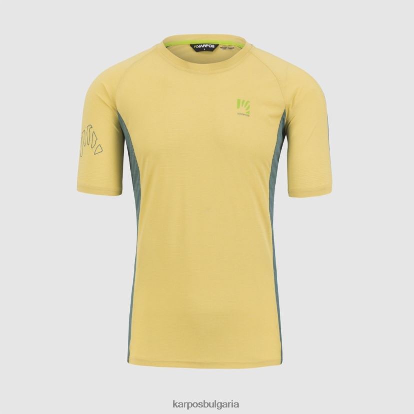 тениска| лимоново къри/северен атлантик мъже Karpos фланелка nuvolau FZ08Z371