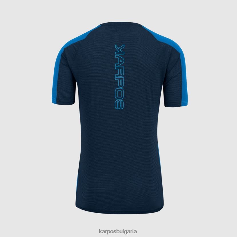 тениска| космос/индиго овесарка мъже Karpos фланелка nuvolau FZ08Z372