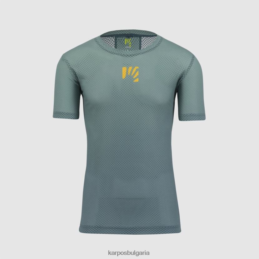 тениска| тъмен шисти/северен атлантик мъже Karpos мрежеста тениска verve FZ08Z378