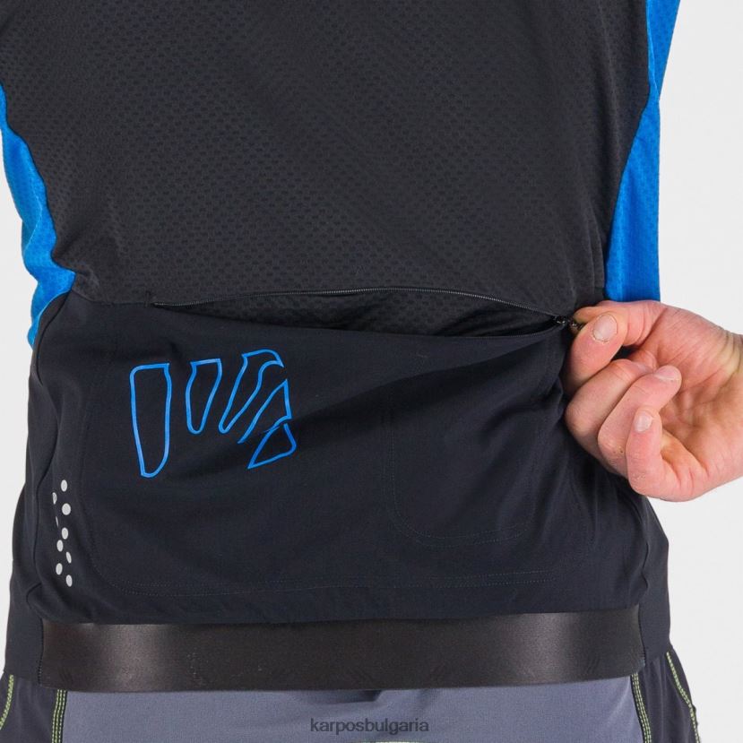 тениска| черно/индиго b. мъже Karpos пралонгия трико FZ08Z310