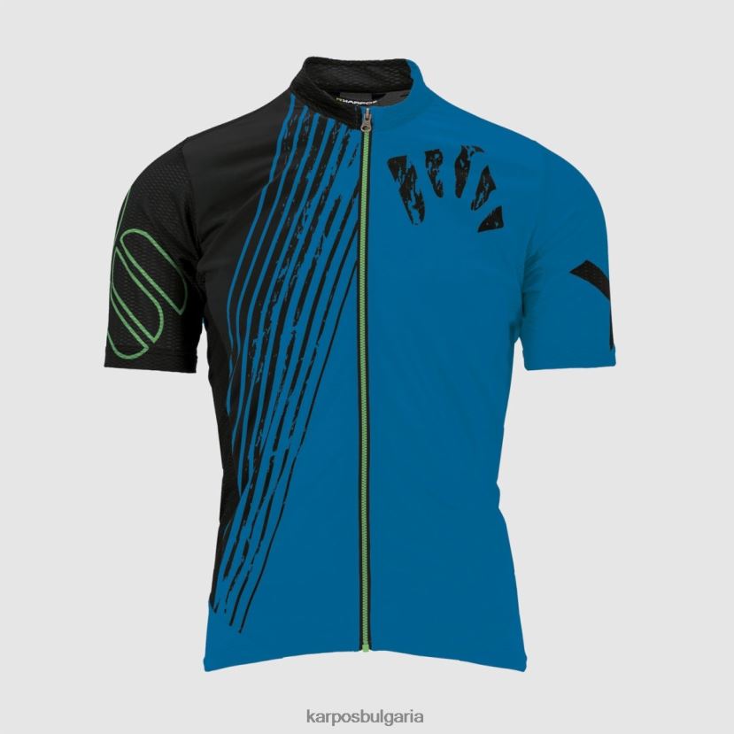 тениска| индиго b/черно/зелено f. мъже Karpos зелено огнено трико FZ08Z313