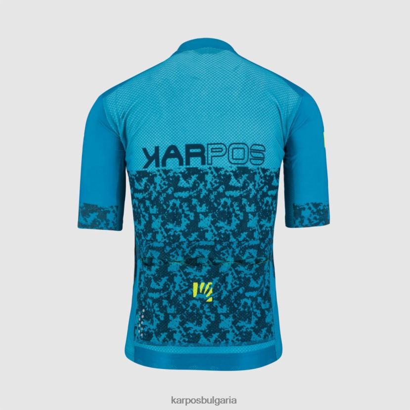 тениска| enemal b/refl.pond/yellow fluo мъже Karpos фланелка за скачане FZ08Z302