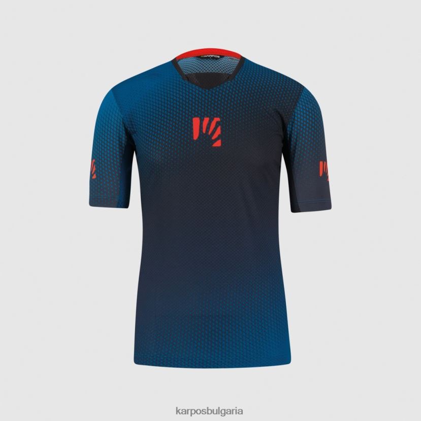 тениска| космос/черно/мандарина ta мъже Karpos тениска val di dentro FZ08Z335