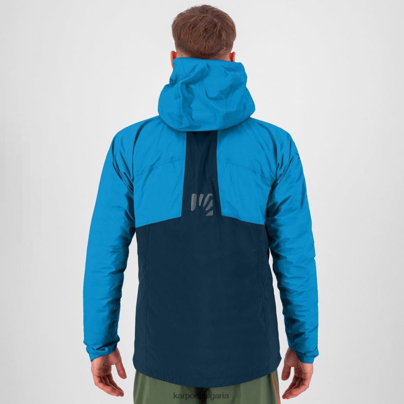 яке| среднощно/дива синьо мъже Karpos яке от миди от валсезия FZ08Z10