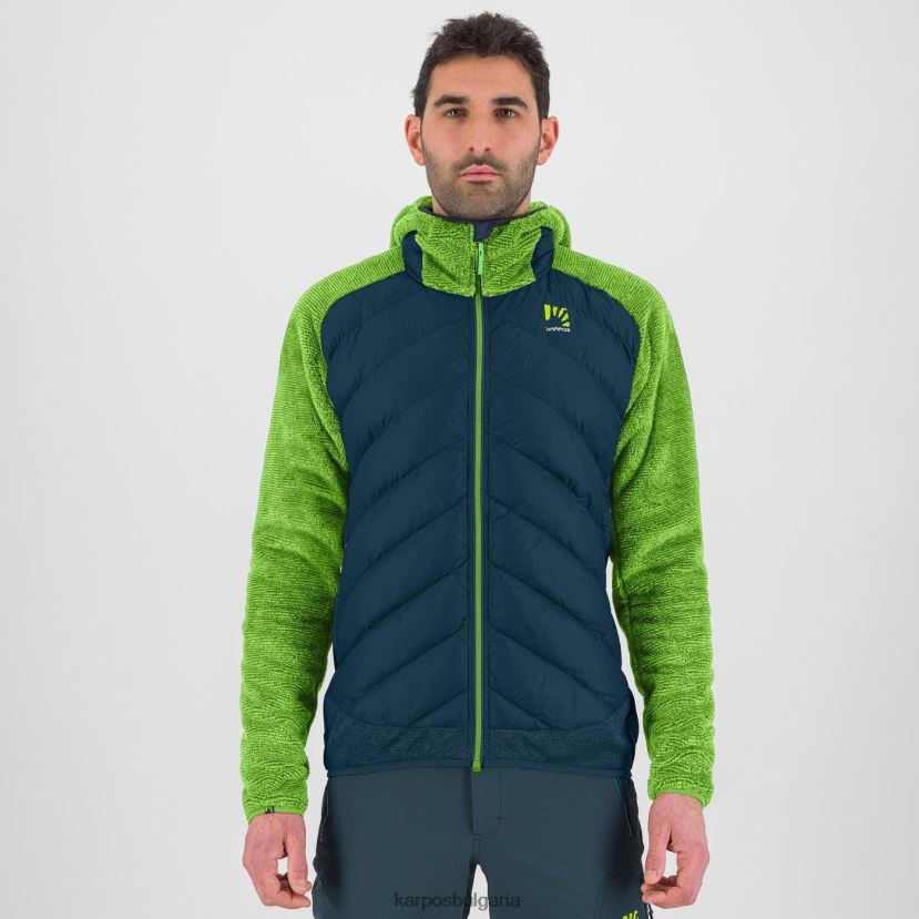 яке| полунощ/зелена светкавица мъже Karpos мармарово яке FZ08Z121