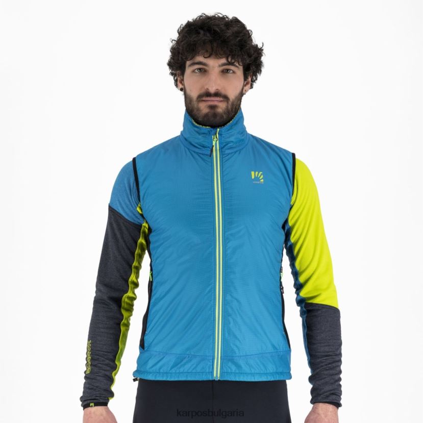 жилетка| синьо бижу/черно мъже Karpos федера жилетка FZ08Z125