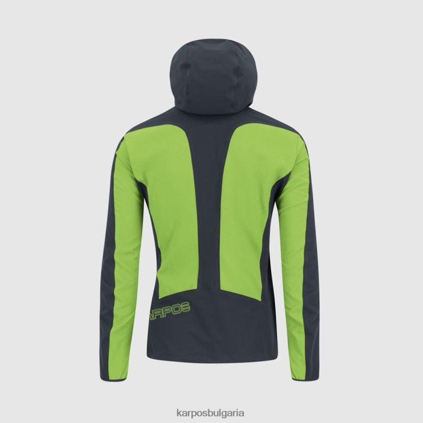 яке| жасминово зелено/омбре синьо мъже Karpos сако парете FZ08Z154