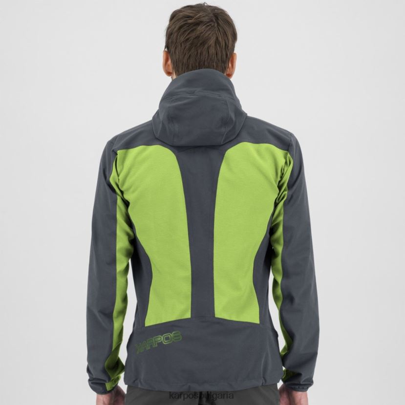 яке| жасминово зелено/омбре синьо мъже Karpos сако парете FZ08Z154