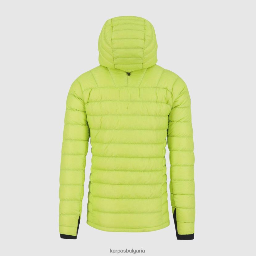 яке| колада от киви мъже Karpos най-високо пухено яке с качулка FZ08Z4