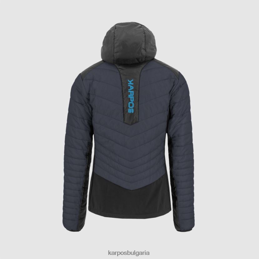 яке| индийско мастило/черно мъже Karpos пиан дълго яке FZ08Z58