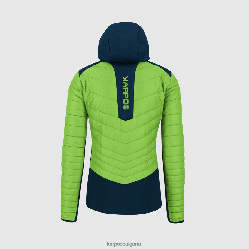 яке| полунощ/зелена светкавица мъже Karpos пиан дълго яке FZ08Z61