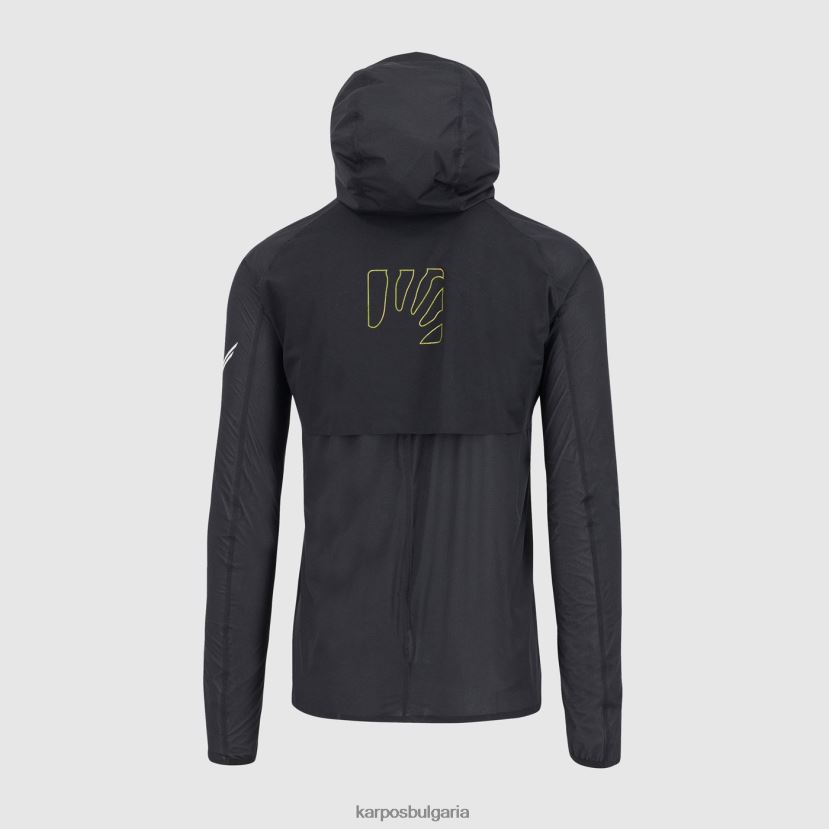 яке| черен/зелен флуо мъже Karpos дъждобран лаваредо FZ08Z65
