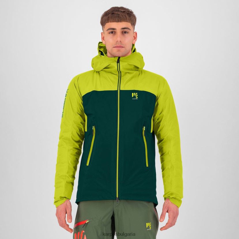 яке| горска/киви колада мъже Karpos яке от миди от валсезия FZ08Z8
