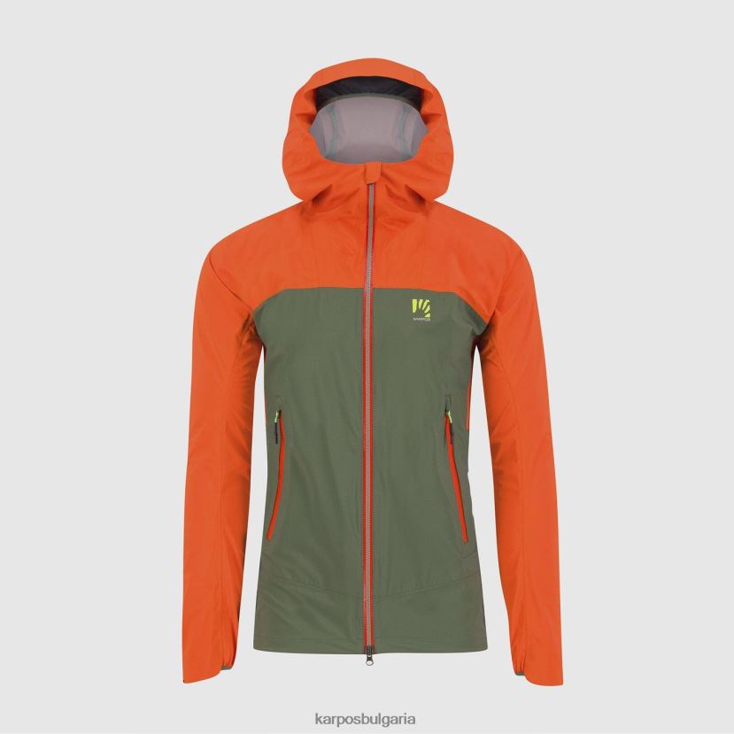 яке| мащерка/пикантен портокал мъже Karpos яке от миди от валсезия FZ08Z9