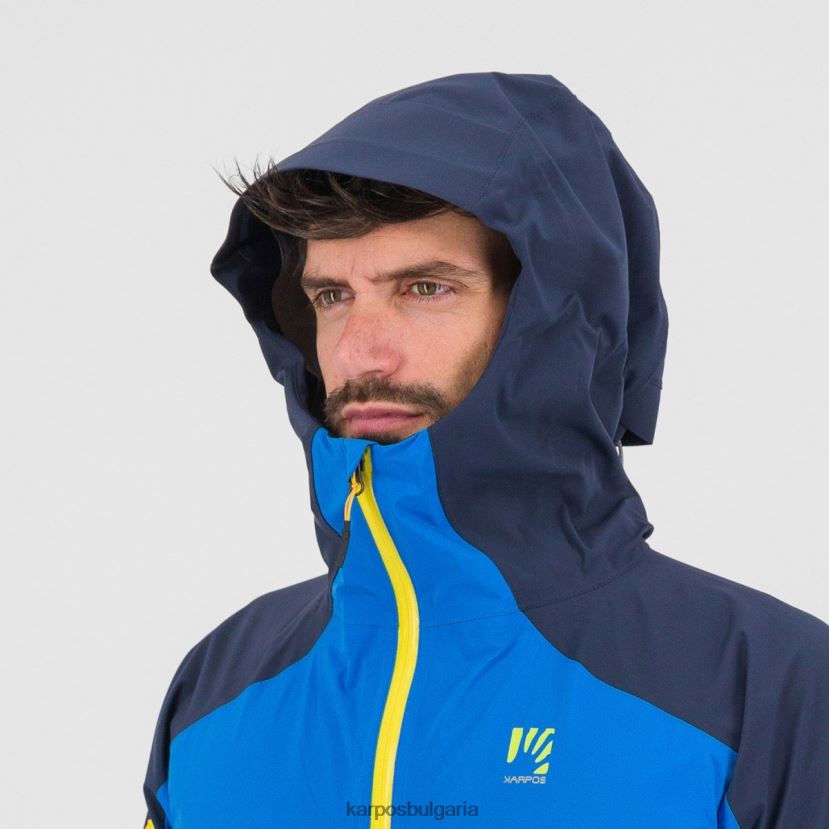 яке| индигова овесарка/космос мъже Karpos темпорално яке FZ08Z98