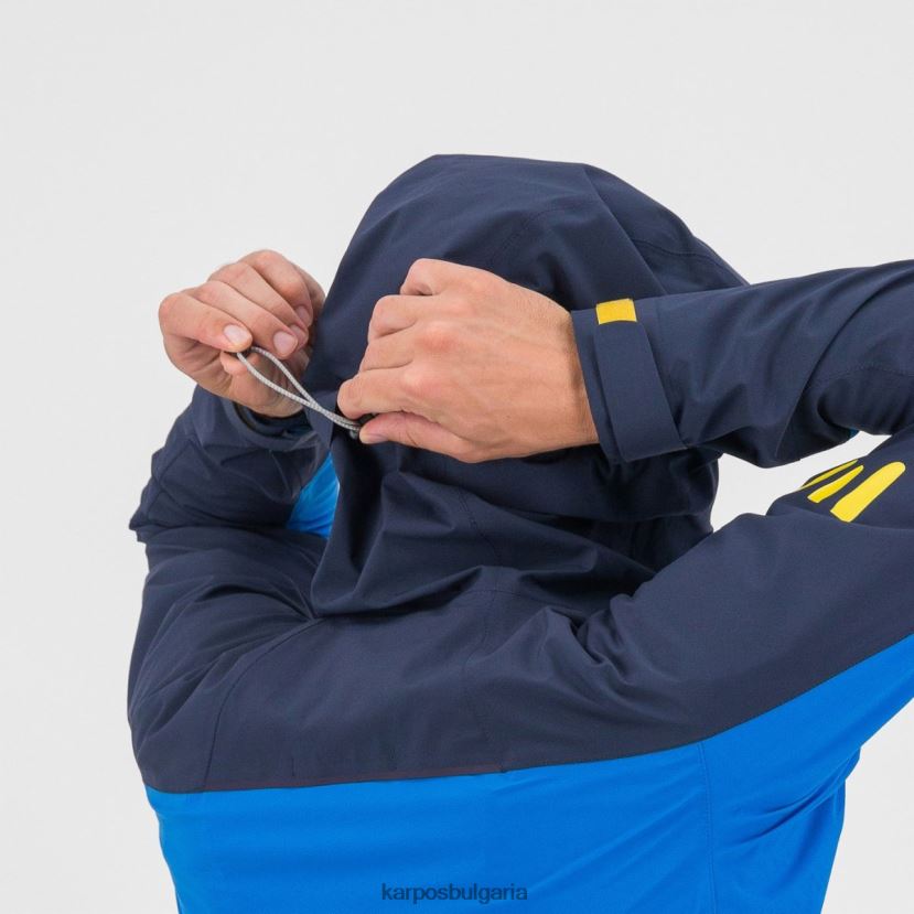 яке| индигова овесарка/космос мъже Karpos темпорално яке FZ08Z98