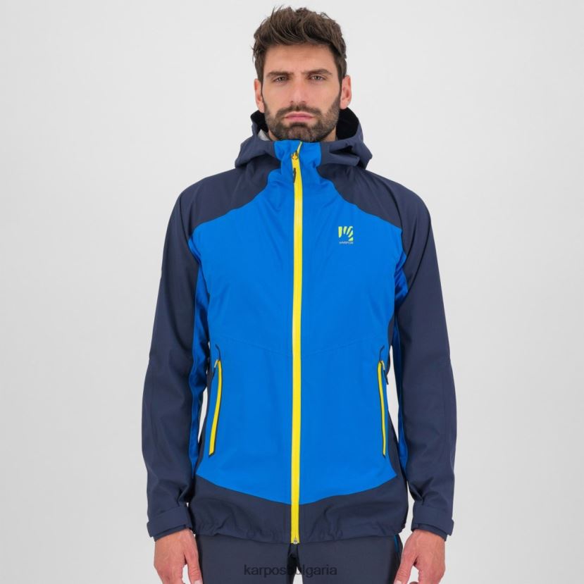 яке| индигова овесарка/космос мъже Karpos темпорално яке FZ08Z98