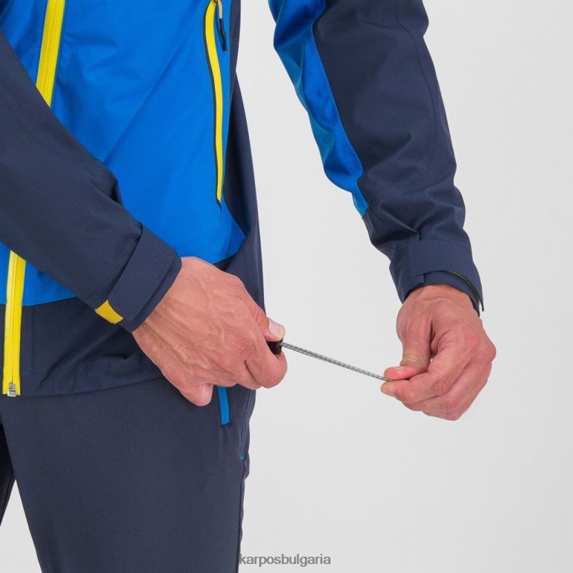 яке| индигова овесарка/космос мъже Karpos темпорално яке FZ08Z98