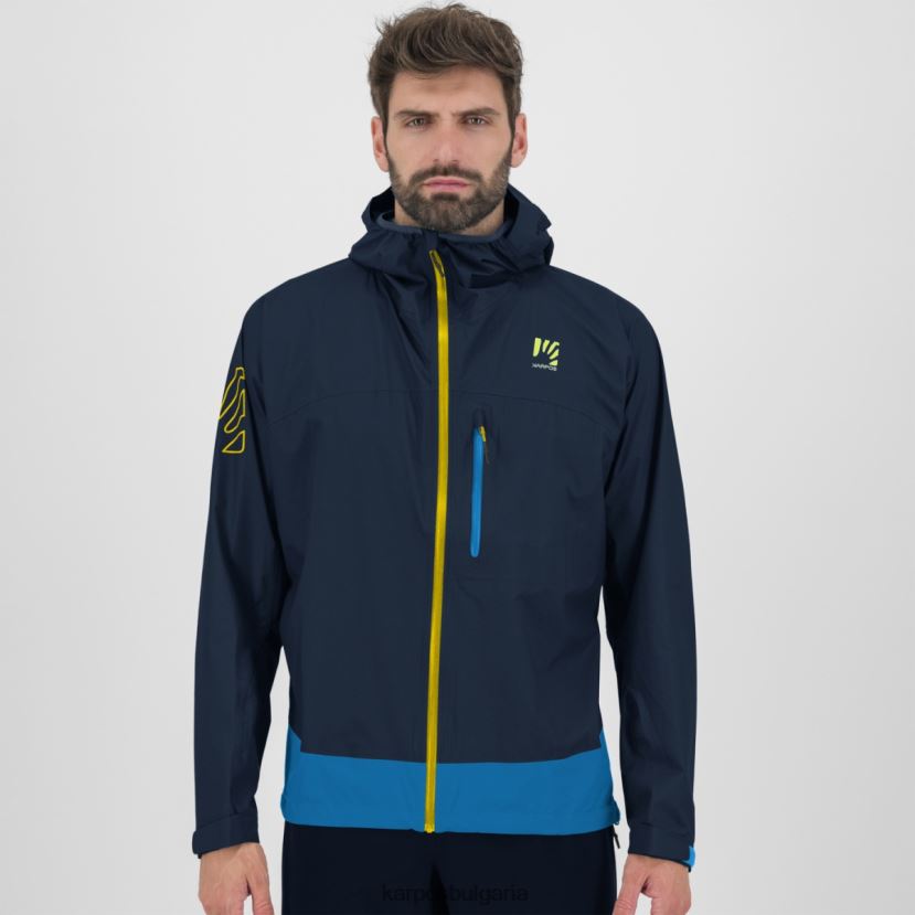 яке| пламък/мандарина танго/черно мъже Karpos много дъждовно яке FZ08Z99