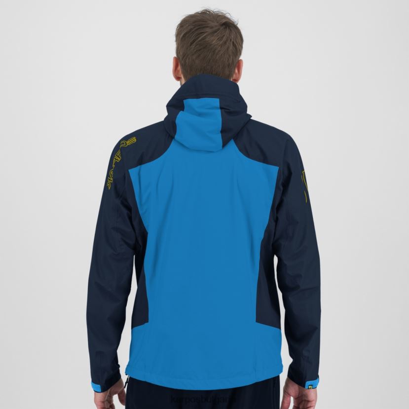 яке| пламък/мандарина танго/черно мъже Karpos много дъждовно яке FZ08Z99