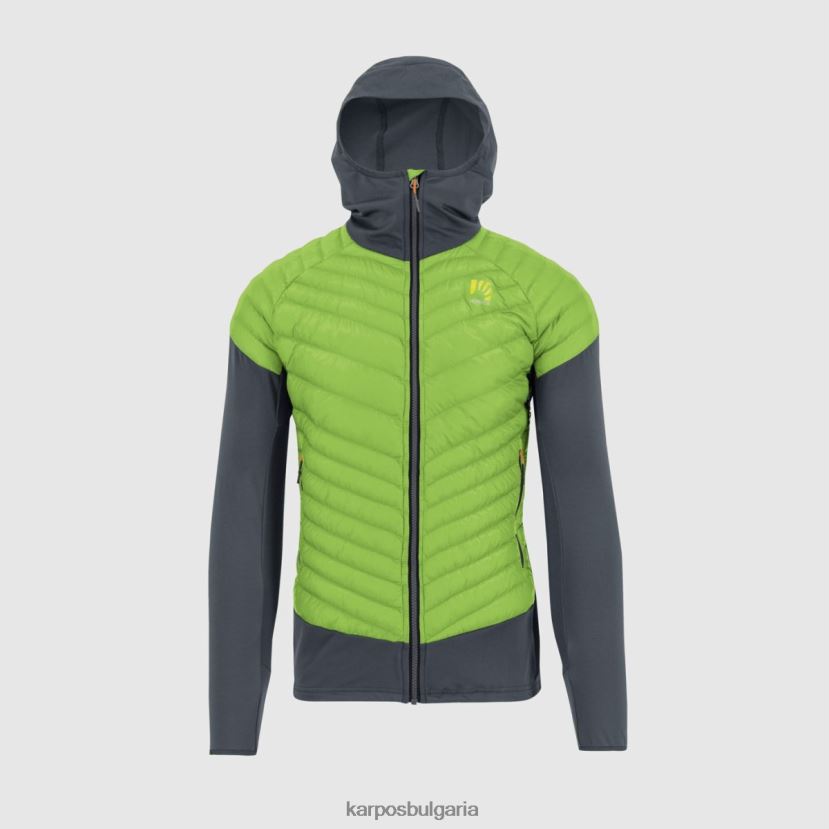 яке| жасминово зелено/омбре синьо мъже Karpos сако Sass de Mura FZ08Z106