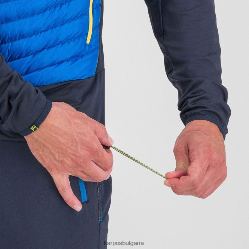 яке| индигова овесарка/космос мъже Karpos сако Sass de Mura FZ08Z110