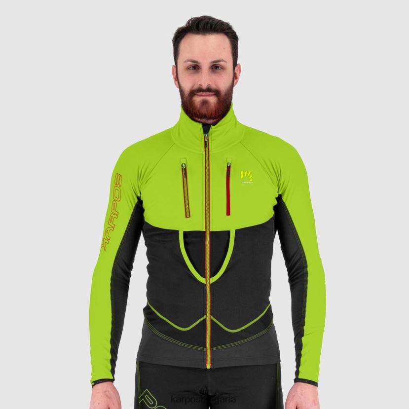 яке| черно/лайм зелено мъже Karpos яке alagna lite FZ08Z131
