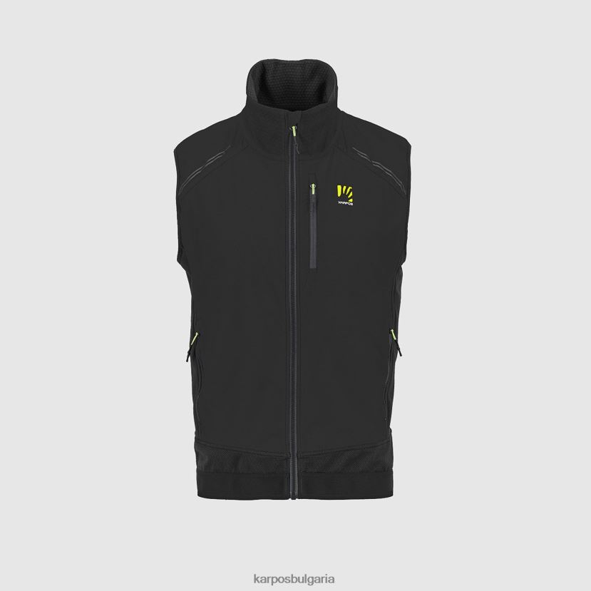 жилетка| черно/индийско мастило мъже Karpos жилетка alagna plus evo FZ08Z140