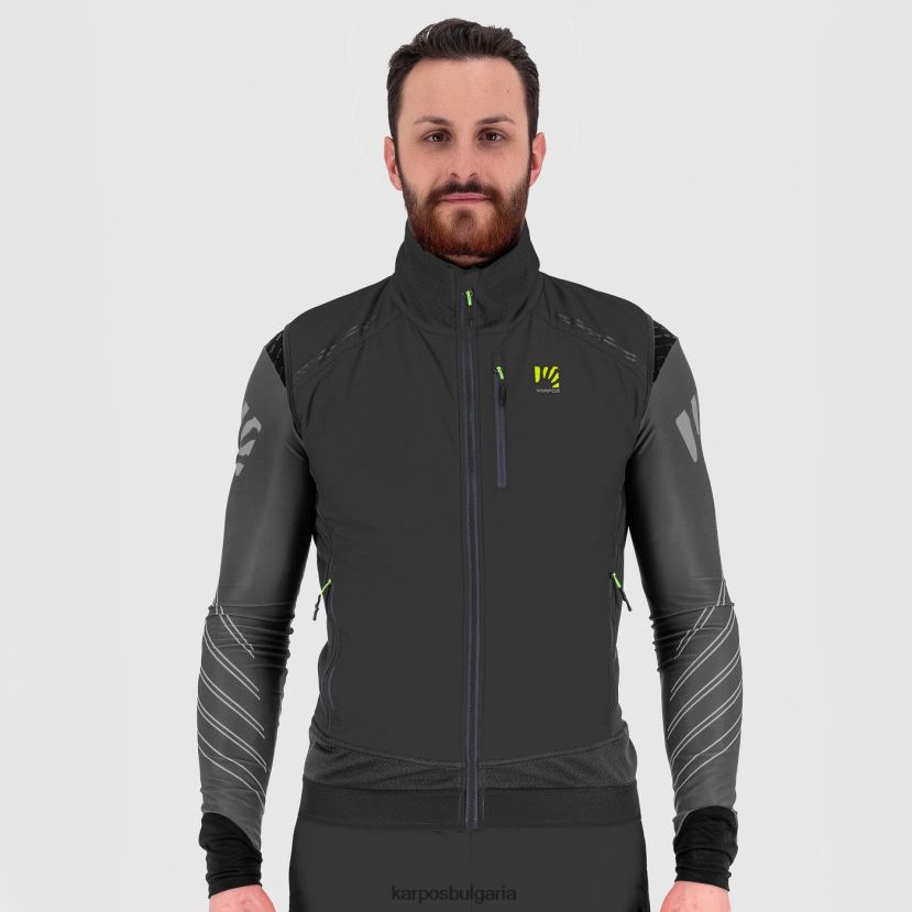 жилетка| черно/индийско мастило мъже Karpos жилетка alagna plus evo FZ08Z140