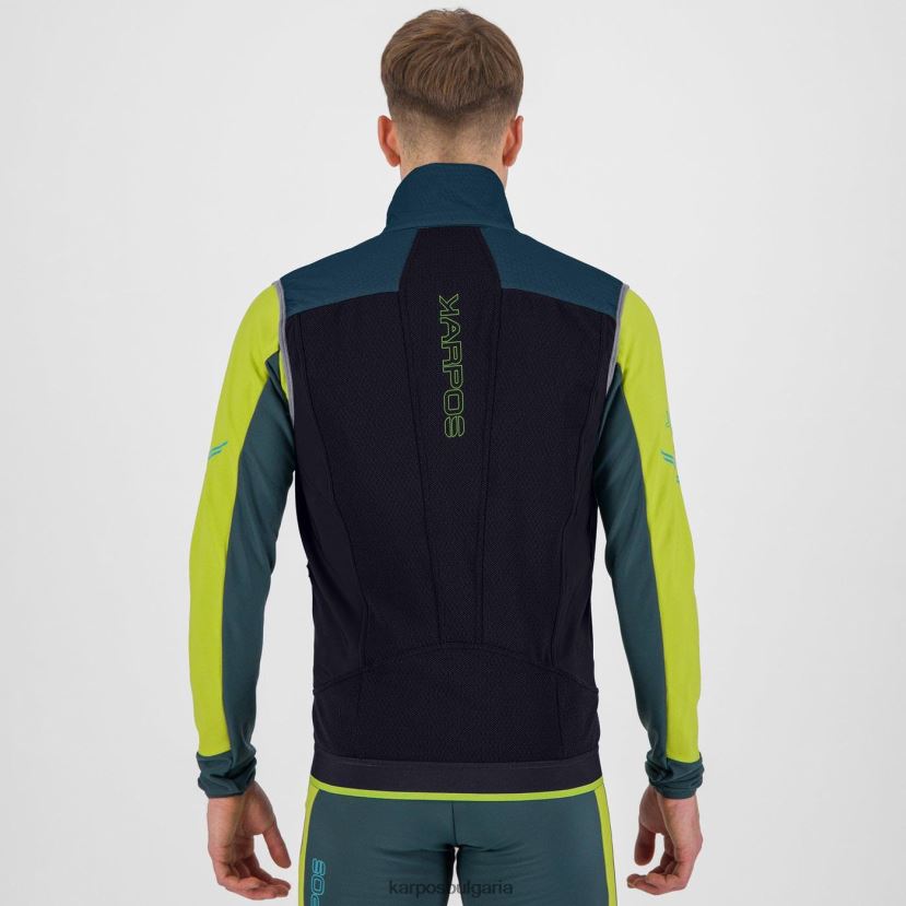 жилетка| полунощен/черен мъже Karpos жилетка alagna plus evo FZ08Z142