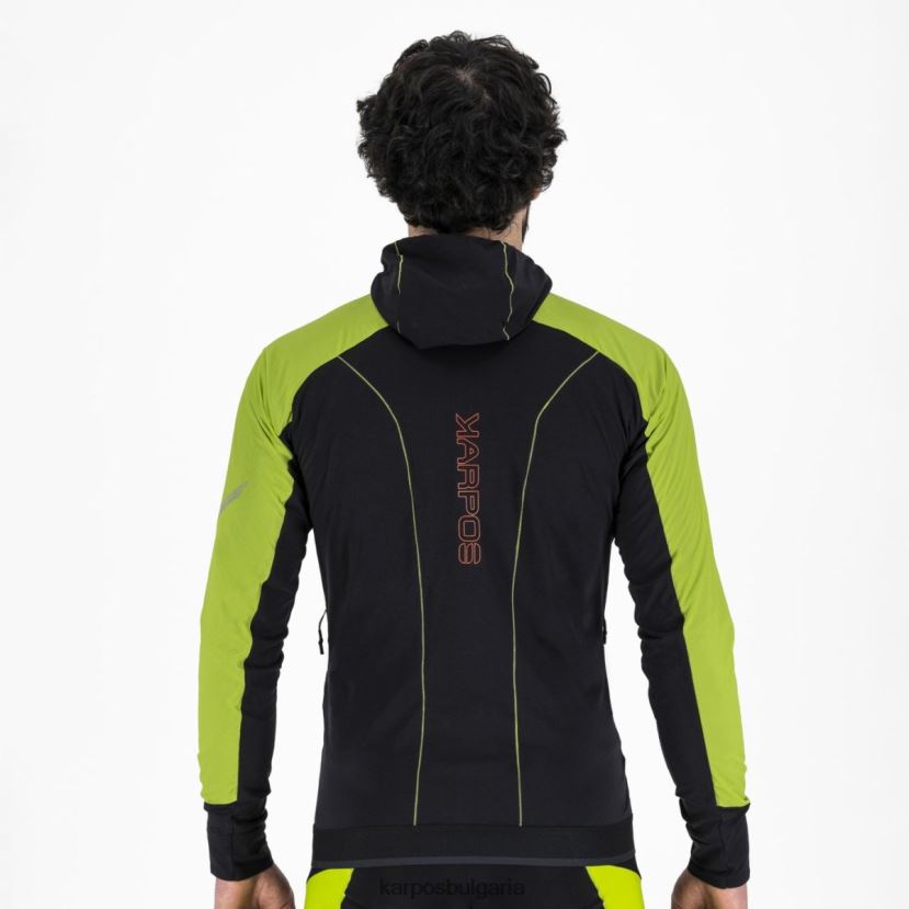 яке| лайм зелено/черно мъже Karpos зимно яке lavaredo FZ08Z144