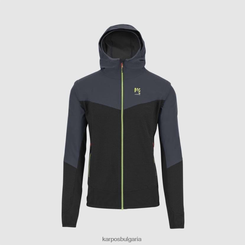 яке| черно/омбре синьо мъже Karpos конвертируемо яке lede FZ08Z93