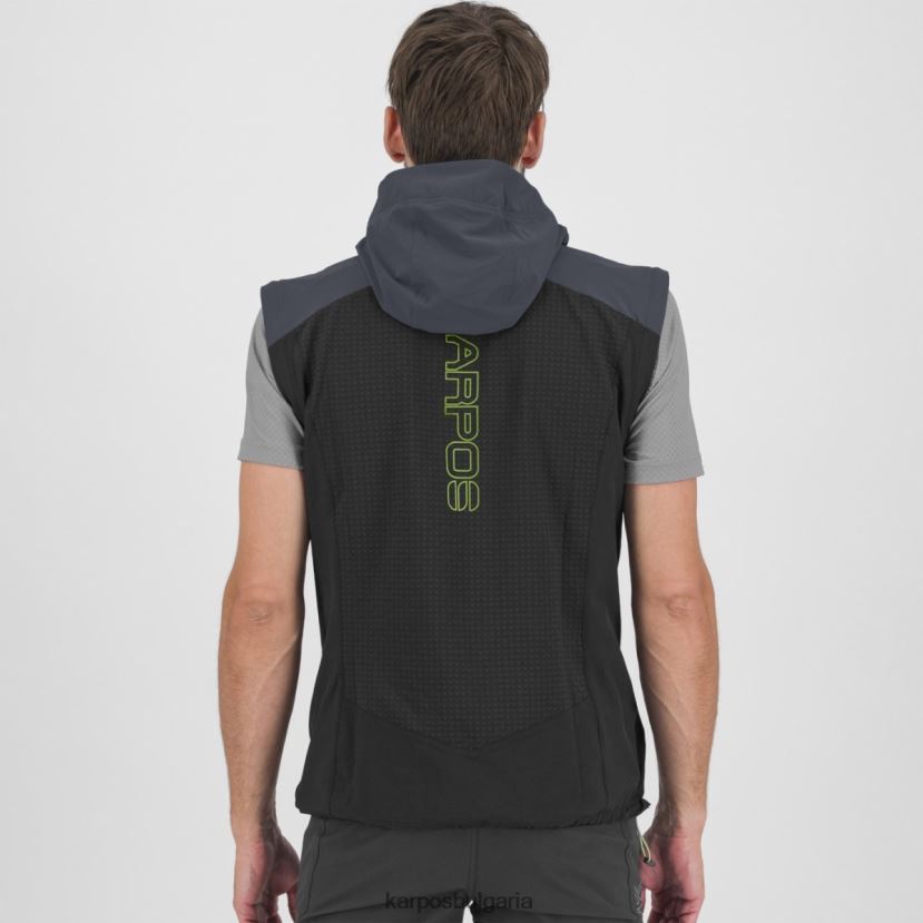 яке| черно/омбре синьо мъже Karpos конвертируемо яке lede FZ08Z93