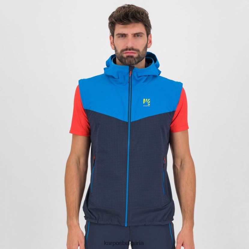 яке| космос/индиго б./мандарина мъже Karpos конвертируемо яке lede FZ08Z94