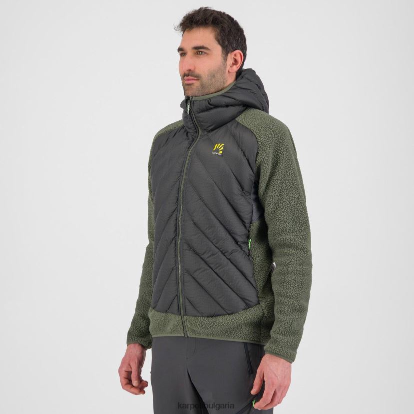 яке| черен пясък/мащерка мъже Karpos marmarole tech яке FZ08Z54