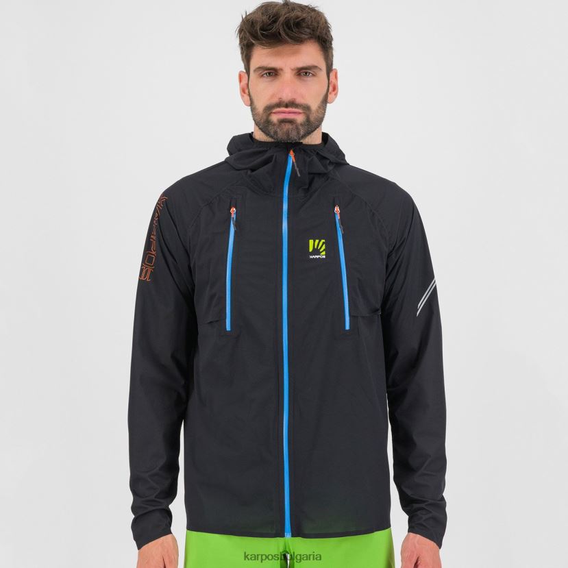 яке| черно/индиго b. мъже Karpos дъждобран лаваредо FZ08Z64